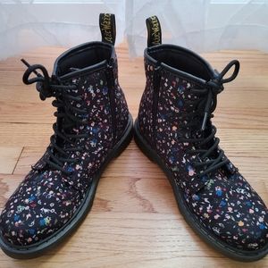 DrMartens Delaney Floral Boots